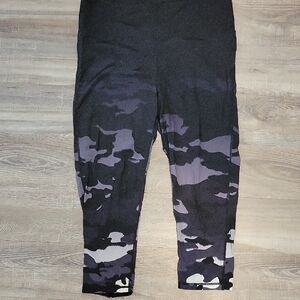 Mono B Black and Gray Camouflage Leggings